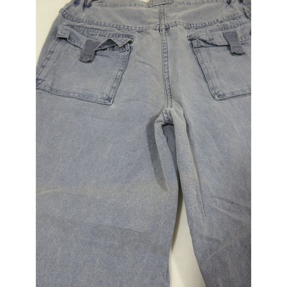 Baxter vintage denim tapered high waist cargo jeans - Picture 12 of 13